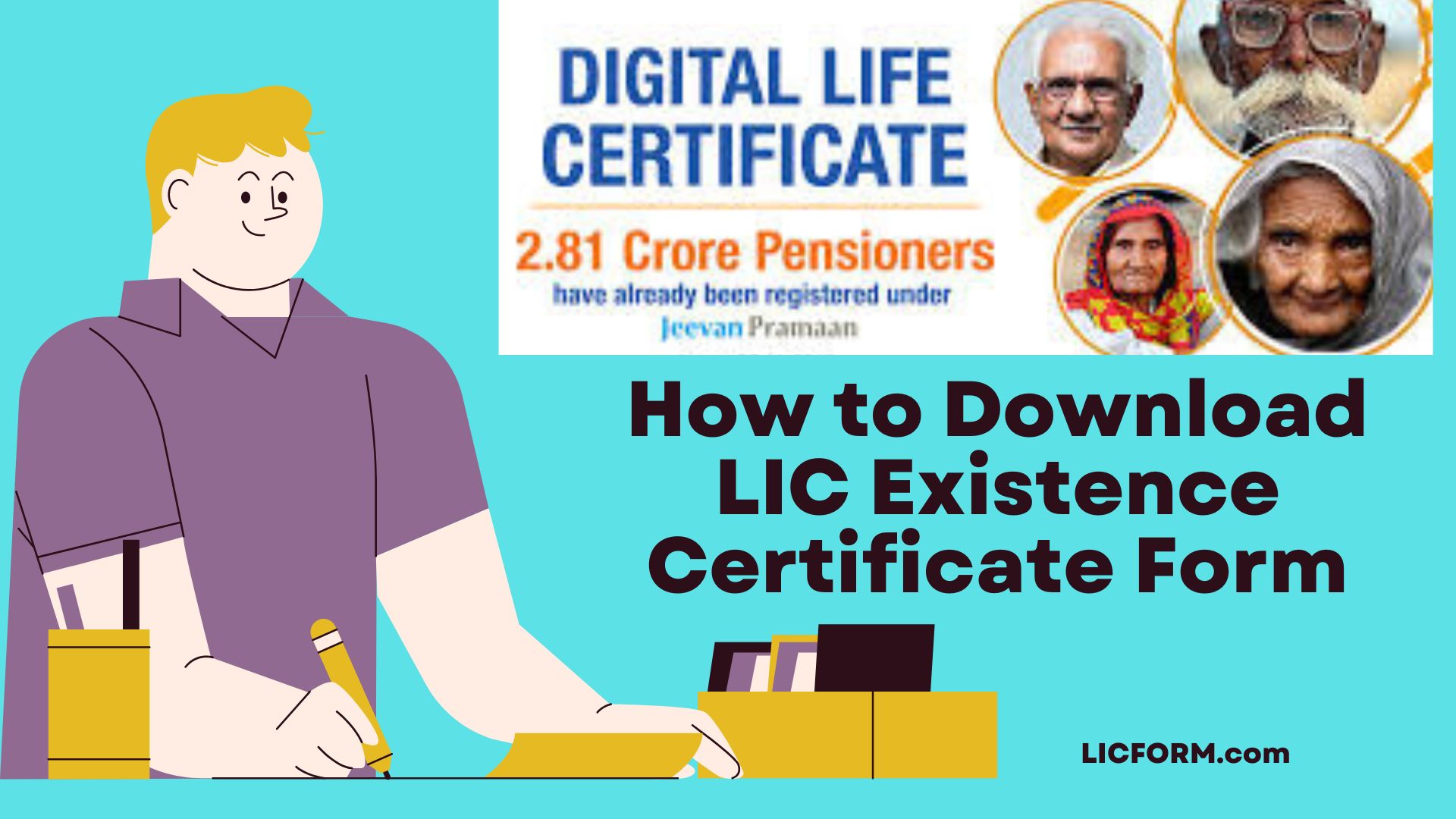 LIC Existence certificate